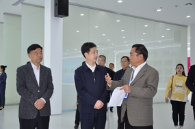 紹興市委副書記陳澄一行到浙江醫藥調研產改工作